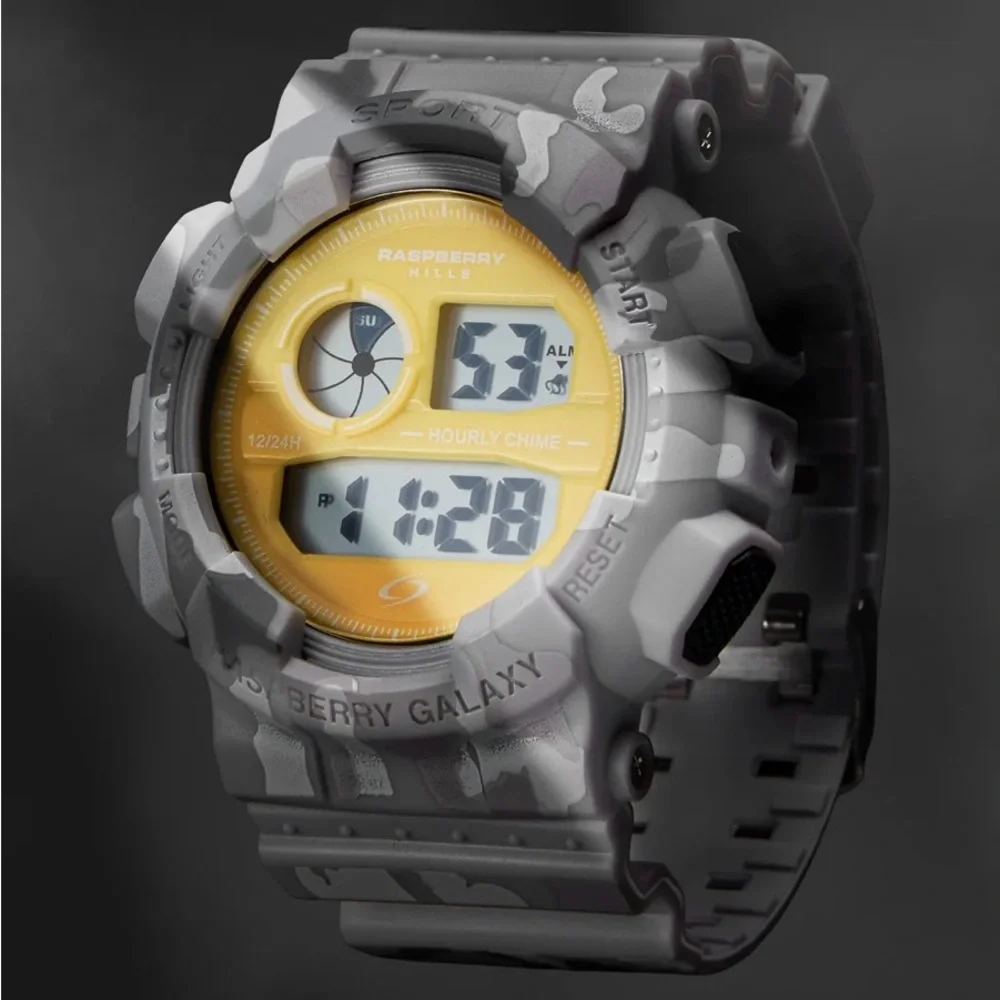 Raspberry Hills GV Shock Wristwatch by Thegvgallery is a unisex Streetwear NEW